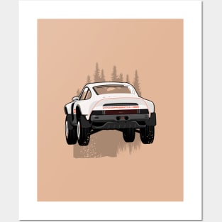 Porsche Singer ACS Safari 911 Posters and Art